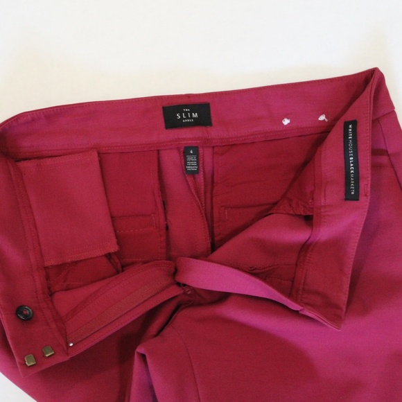 White House Black Market Comfort Slim Ankle Pants - Picture 6 of 8